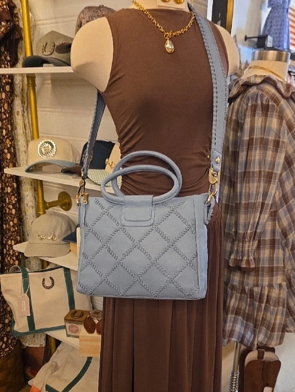 HOBO quilted leather